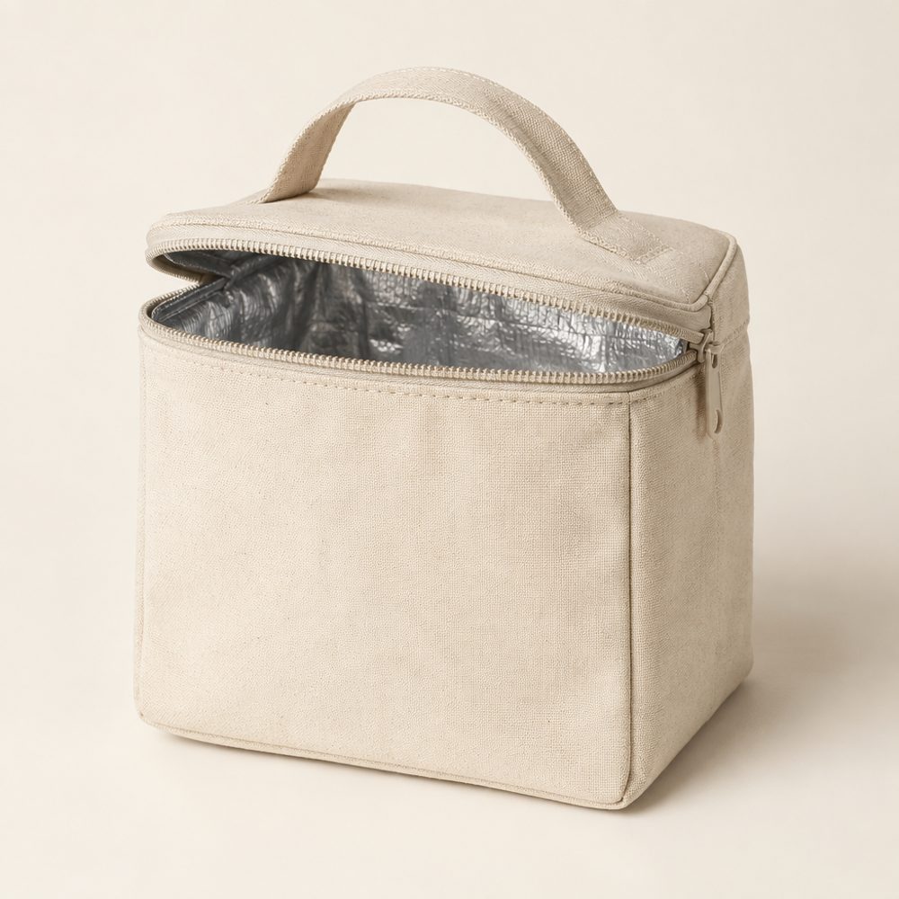 Insulated lunch, foil lined