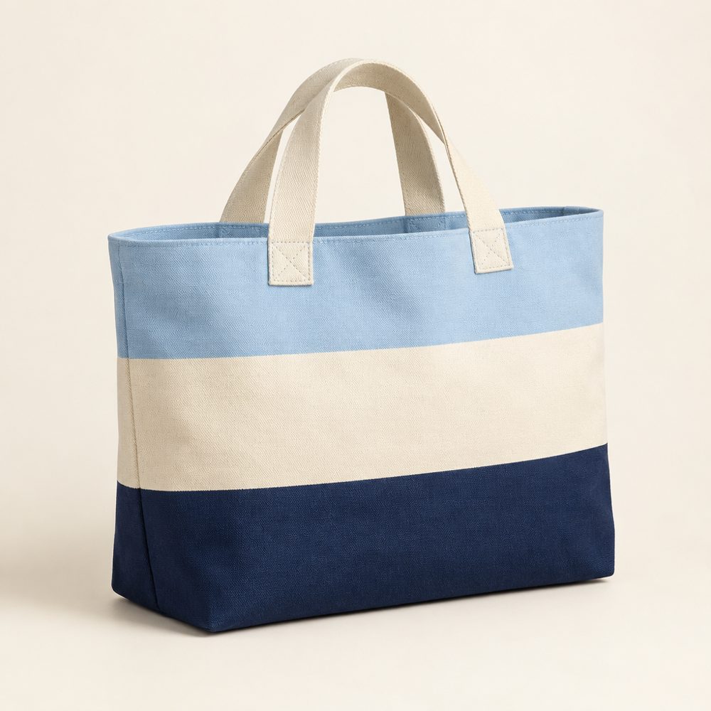 Stripe tote