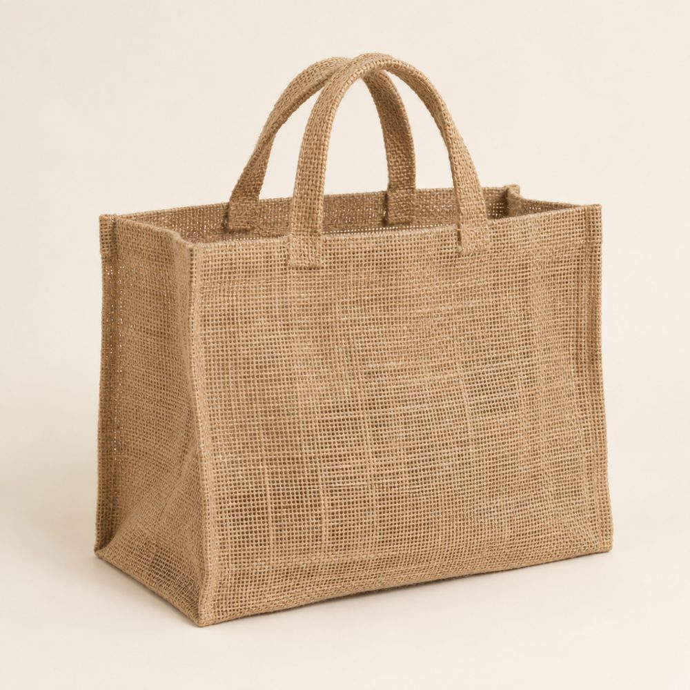 Jute market tote