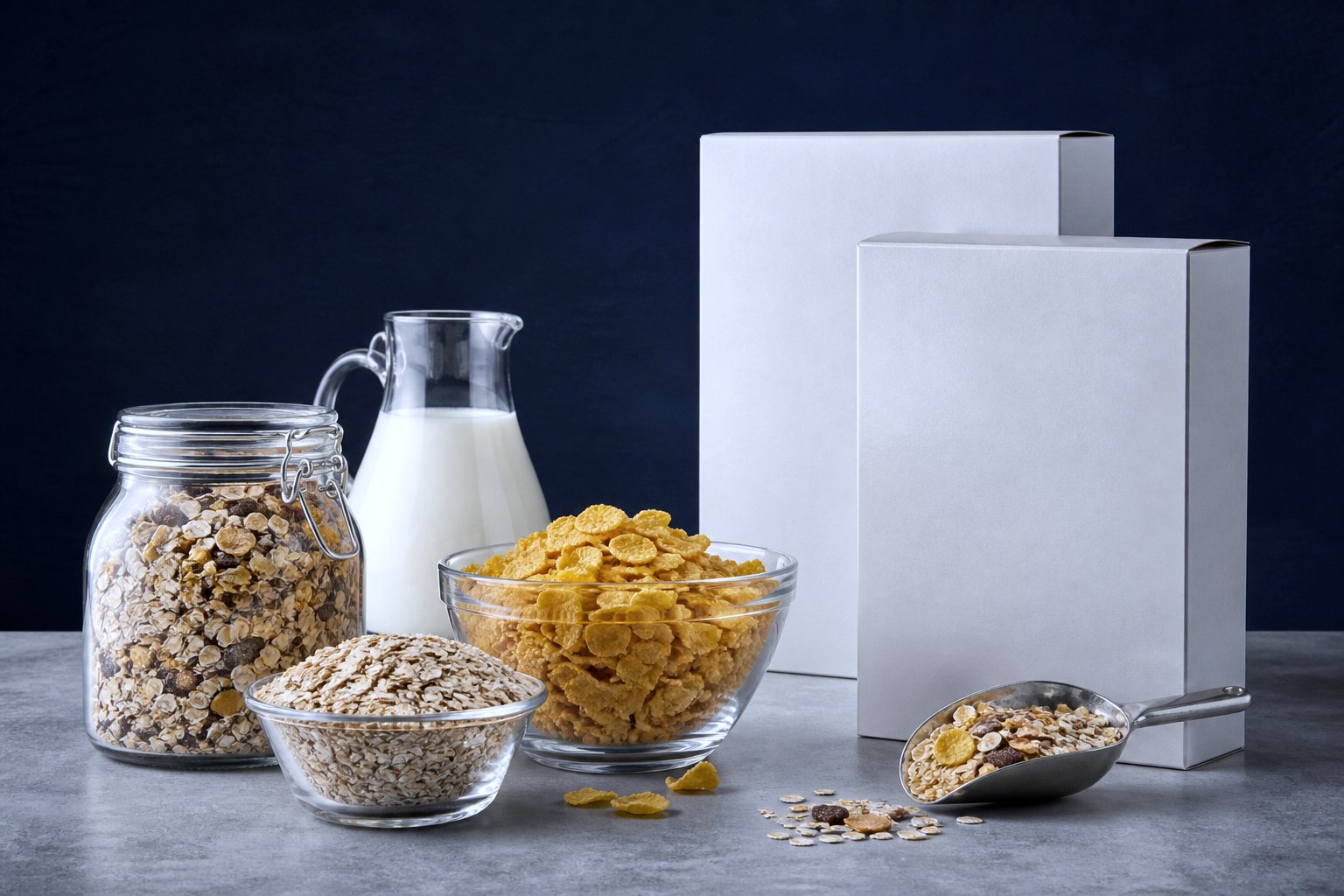 Organic rolled oats, chickpeas and spices sourced by Shiiv Imports, Sydney organic food importer